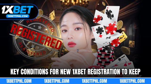 Key conditions for new 1XBET registration to keep in mind