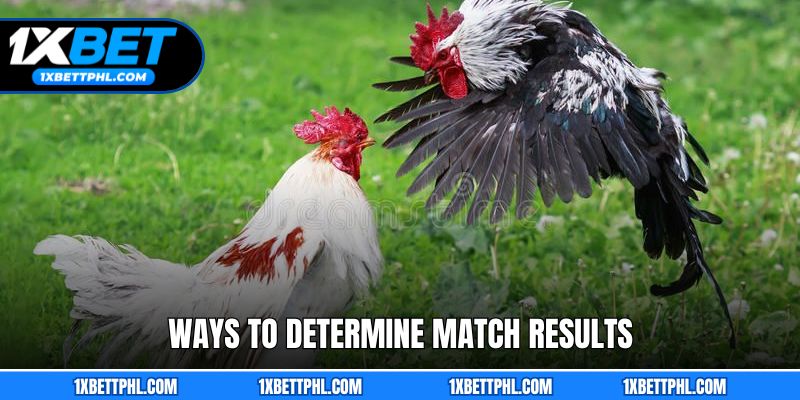 Ways to Determine Match Results